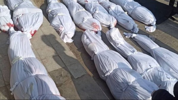 استشهاد 20 فلسطينيًا بغارتين إسرائيليتين جنوبي غزة