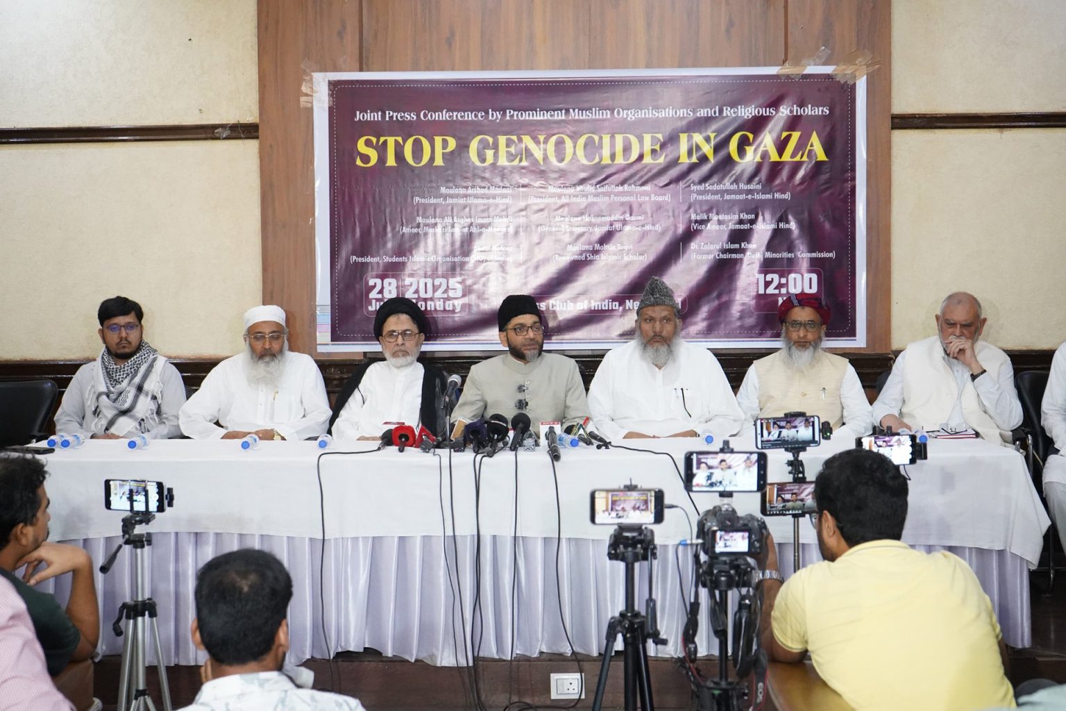 قادة مسلمي الهند يطالبون حكومتهم بدعم فلسطين