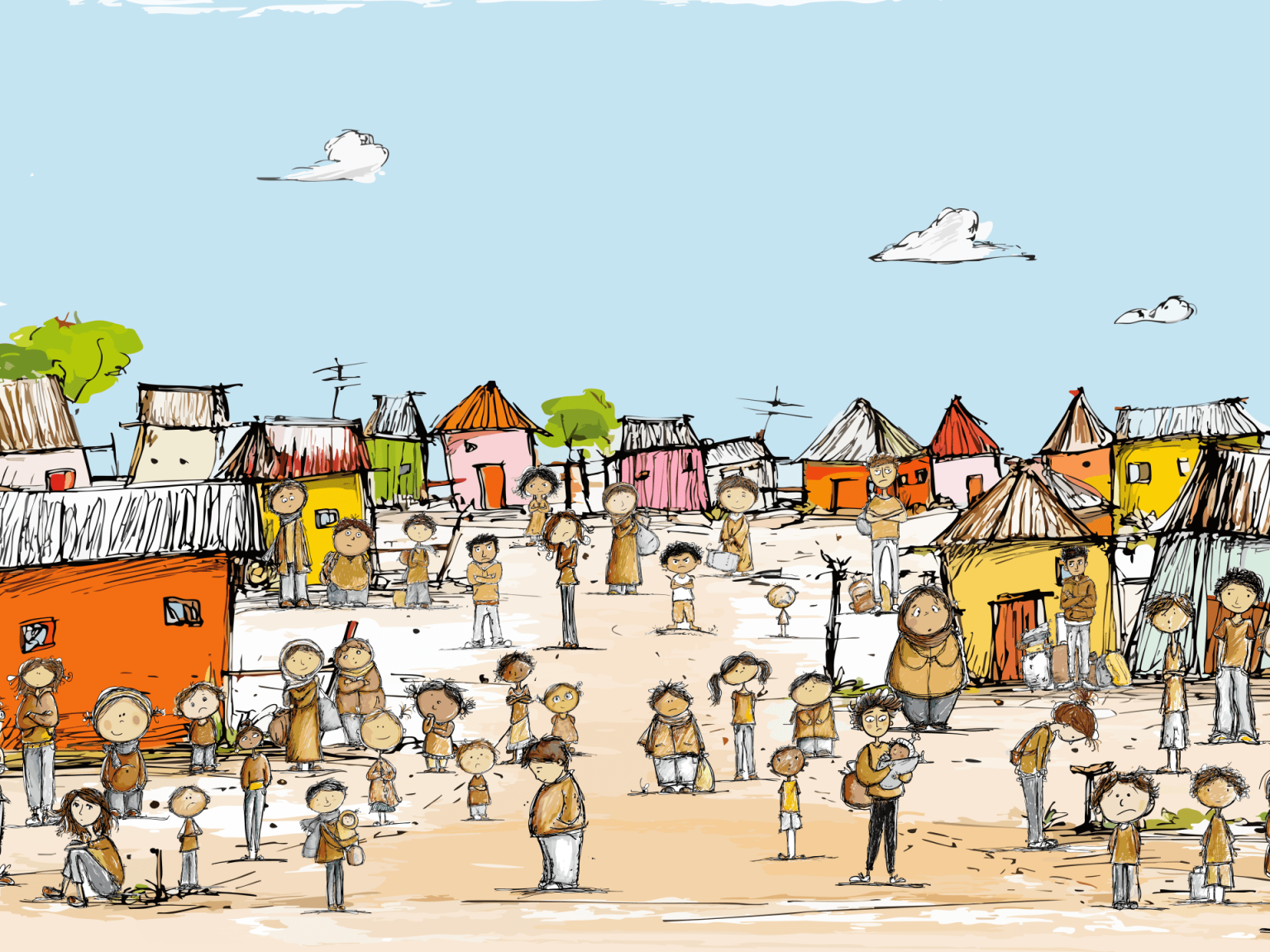 “مثل سلة الأهمية”: الحياة كلاجئ للفرار من المنزل