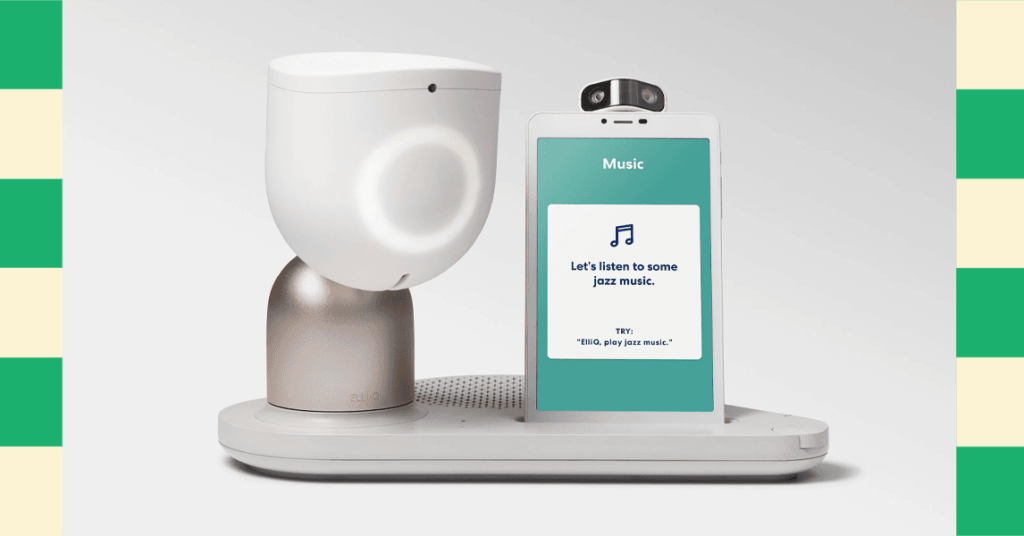 مراجعة: روبوت ELLIQ AI Companion