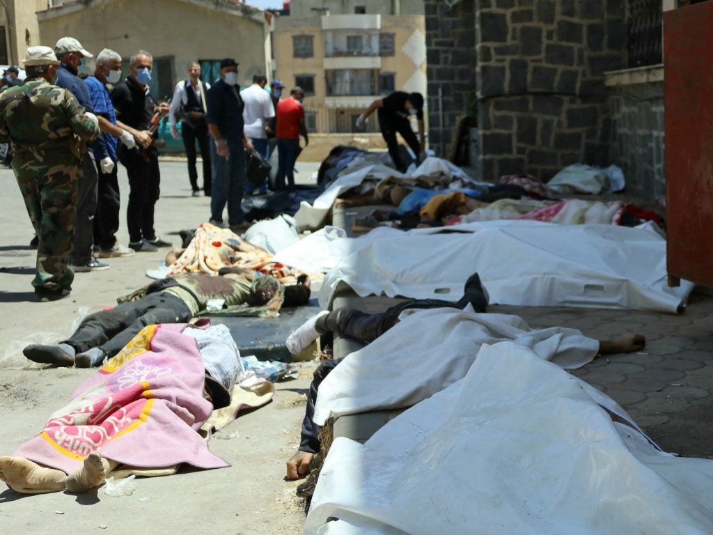 دمشق تتهم مجموعات خارجة عن القانون بارتكاب مجازر في السويداء