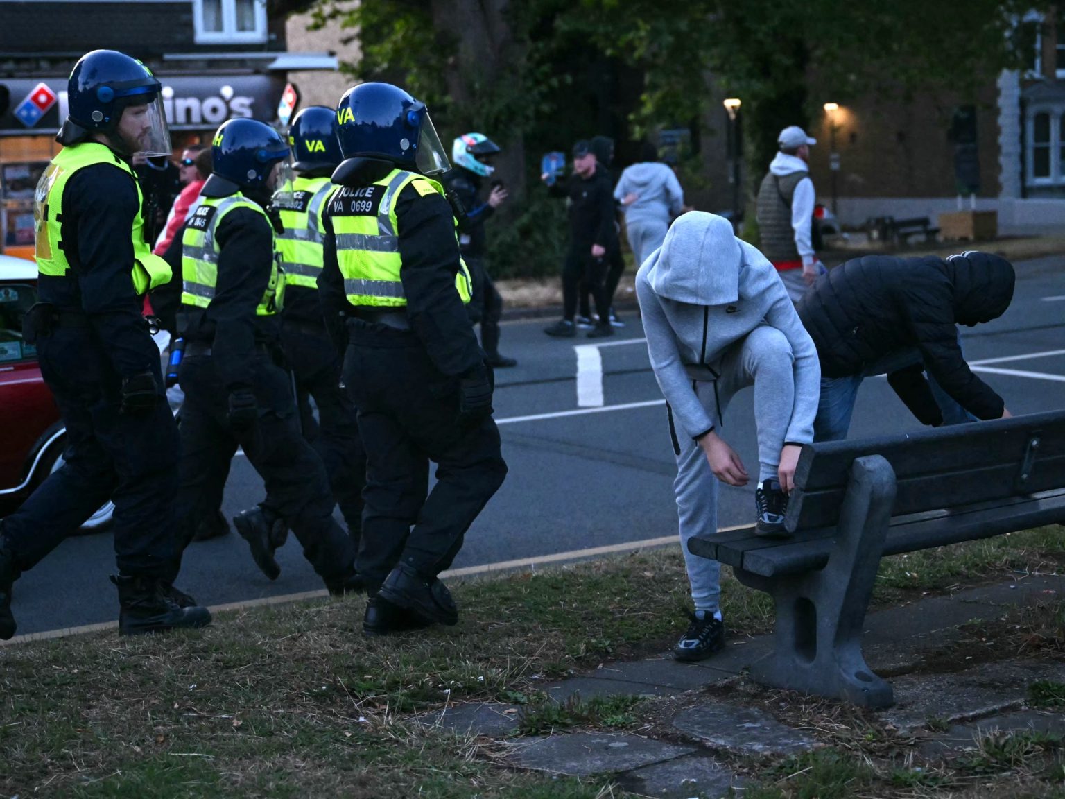 تجدد الاحتجاجات ضد المهاجرين في لندن