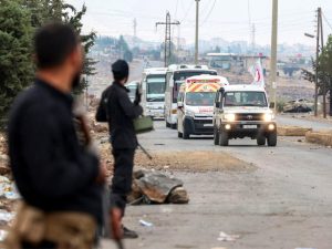 مجموعة مسلحة تطلق النار على حاجز أمني وإجلاء عوائل محتجزة من السويداء