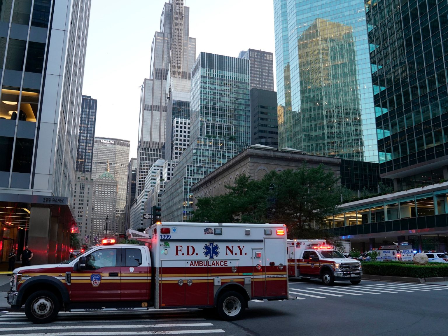 قتلى بهجوم مسلح في حي مانهاتن بنيويورك