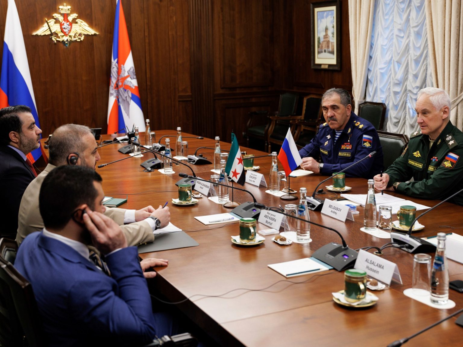 وزير الدفاع السوري يبحث في موسكو التعاون العسكري