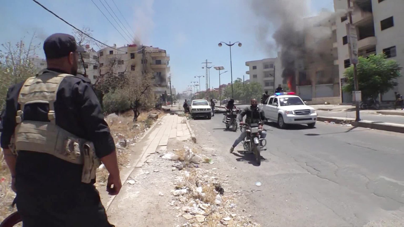 إسرائيل تهاجم الأمن السوري بالسويداء وواشنطن تدعوها لوقف الغارات