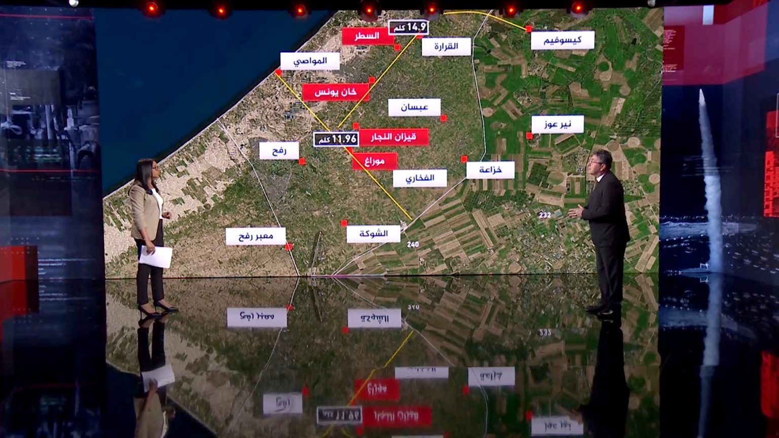 لماذا شق الاحتلال محورا جديدا يقسم خان يونس إلى شطرين؟