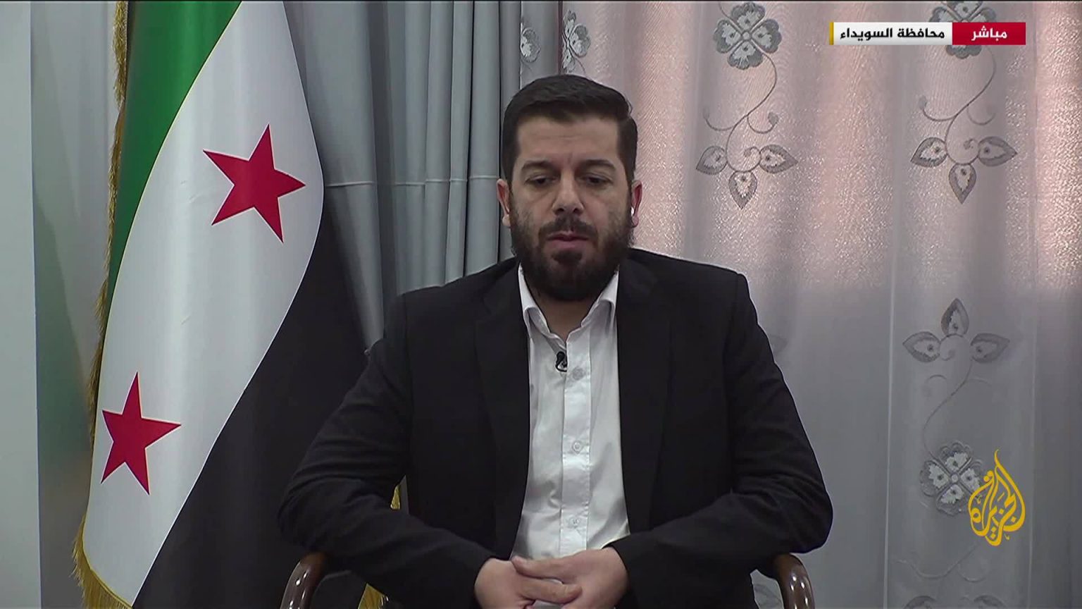 قائد الأمن الداخلي بالسويداء للجزيرة: بدأنا التطبيق الميداني للاتفاق والأجندة الخارجية فجرت الوضع