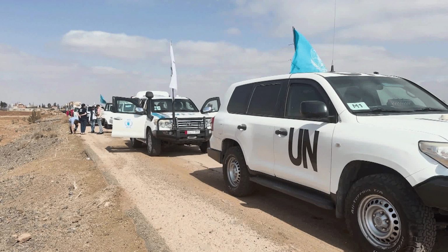 قافلة المساعدات الخامسة تدخل محافظة السويداء