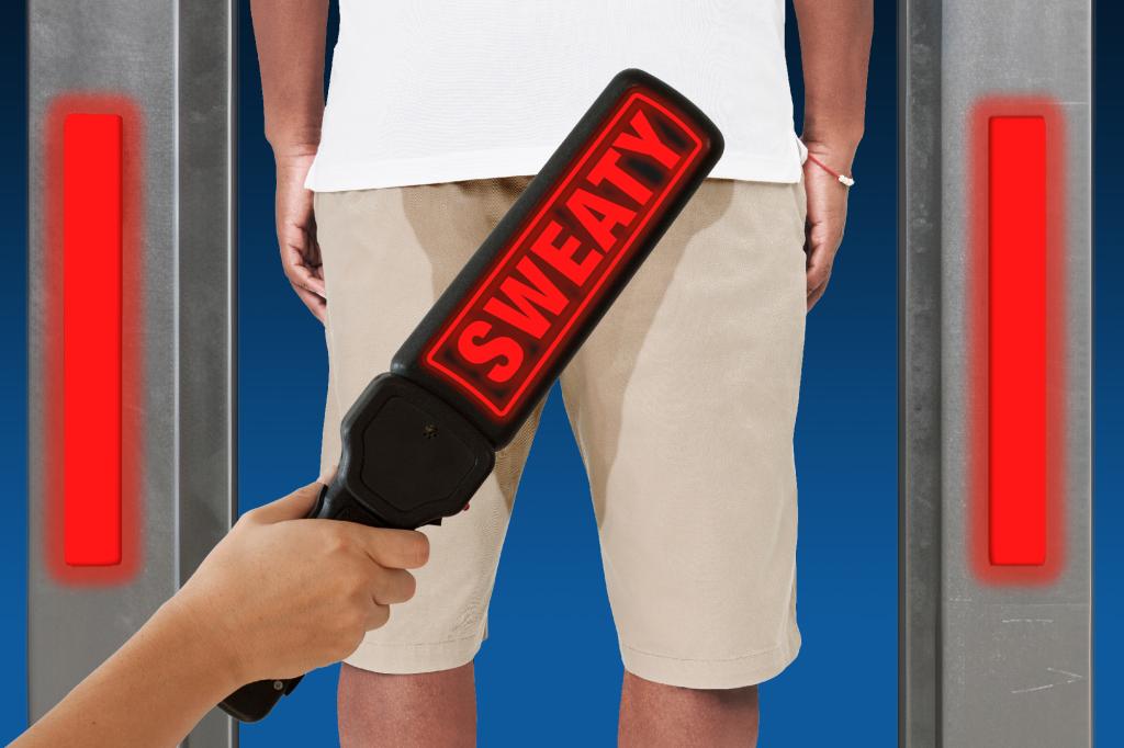 انطلق المنشعب العرق في TSA في أمن المطار: الراكب