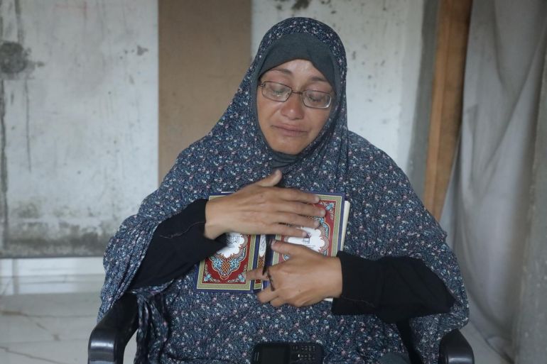 أبكت الملايين.. زوجة الشهيد عمر تروي حكاية العمر من غزة