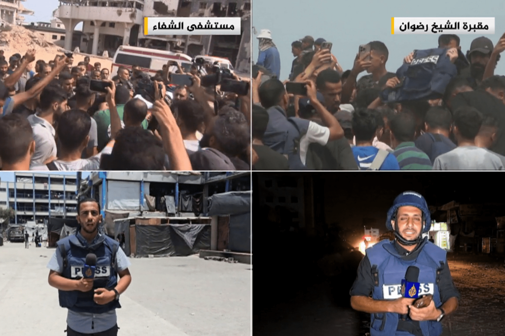 أسوشيتد برس: قوة الجزيرة لا تضاهى بفضل مراسليها في غزة