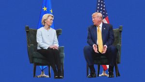 يشير تهديد Donald Trump الأخير التعريفي إلى أن الحرب التجارية للاتحاد الأوروبي والولايات المتحدة لم تنته بعد