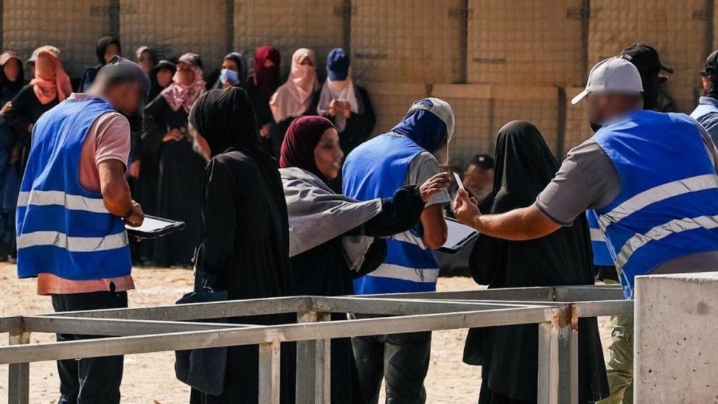 تطلق مؤسسة غزة الإنسانية التي تدعمها الولايات المتحدة برنامجًا تجريبيًا لحجز المساعدات