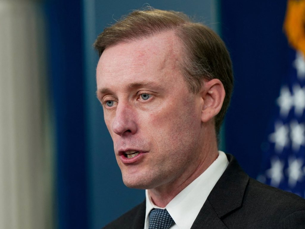 سوليفان يدعم حظر توريد الأسلحة الأميركية إلى إسرائيل