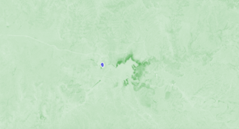بحيرة سد قادر كرم 10 أغسطس 2025 (سينتنال)
