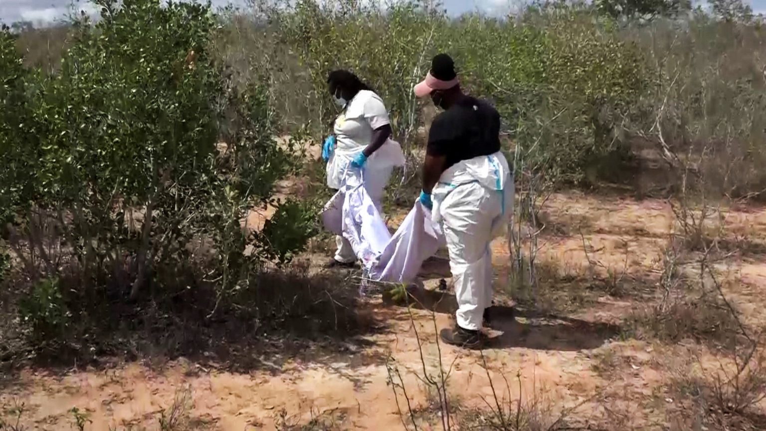 تعافى خمس جثث في موقع موت عبادة المشتبه بهم في كينيا