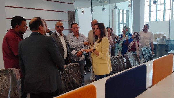 نائب محافظ الجيزة تتفقد اللمسات الأخيرة لمركز خدمات مصر بحدائق الأهرام