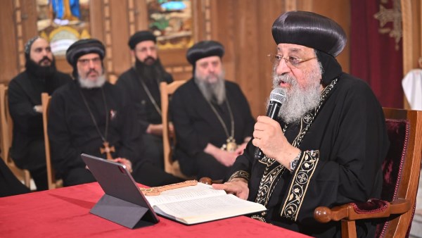 البابا تواضروس يهنئ أبناء الكنيسة بصوم السيدة العذراء مريم