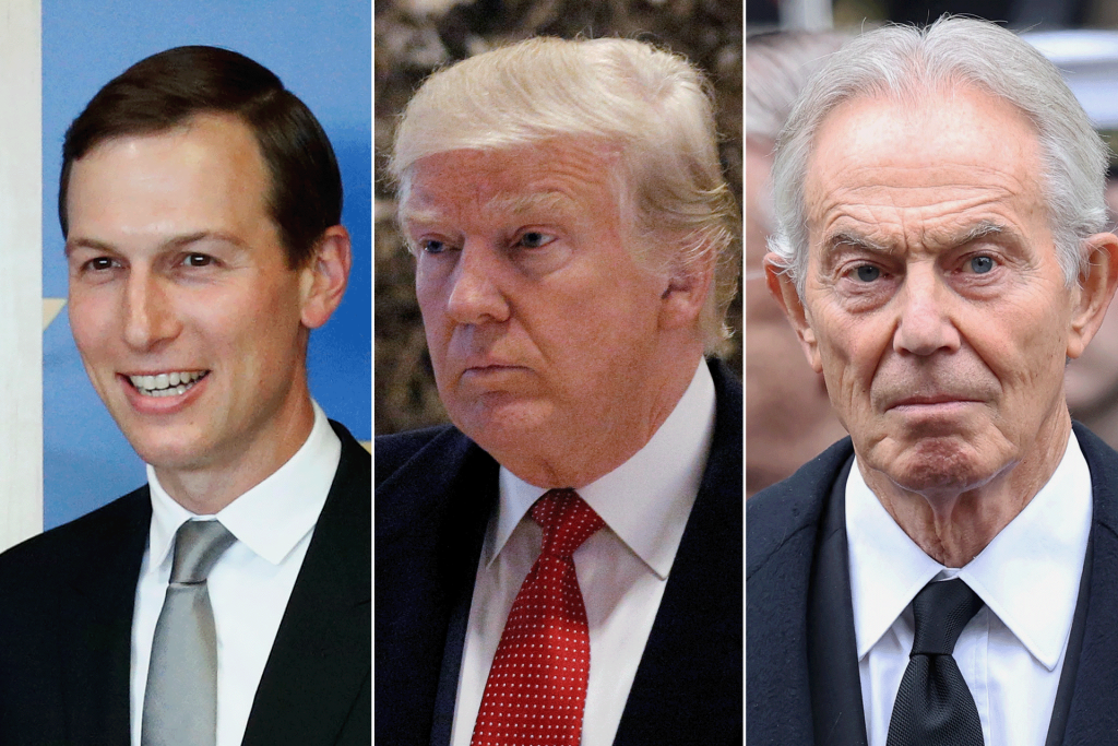 أكسيوس: بلير وكوشنر يعرضان على ترامب مخططات بشأن غزة