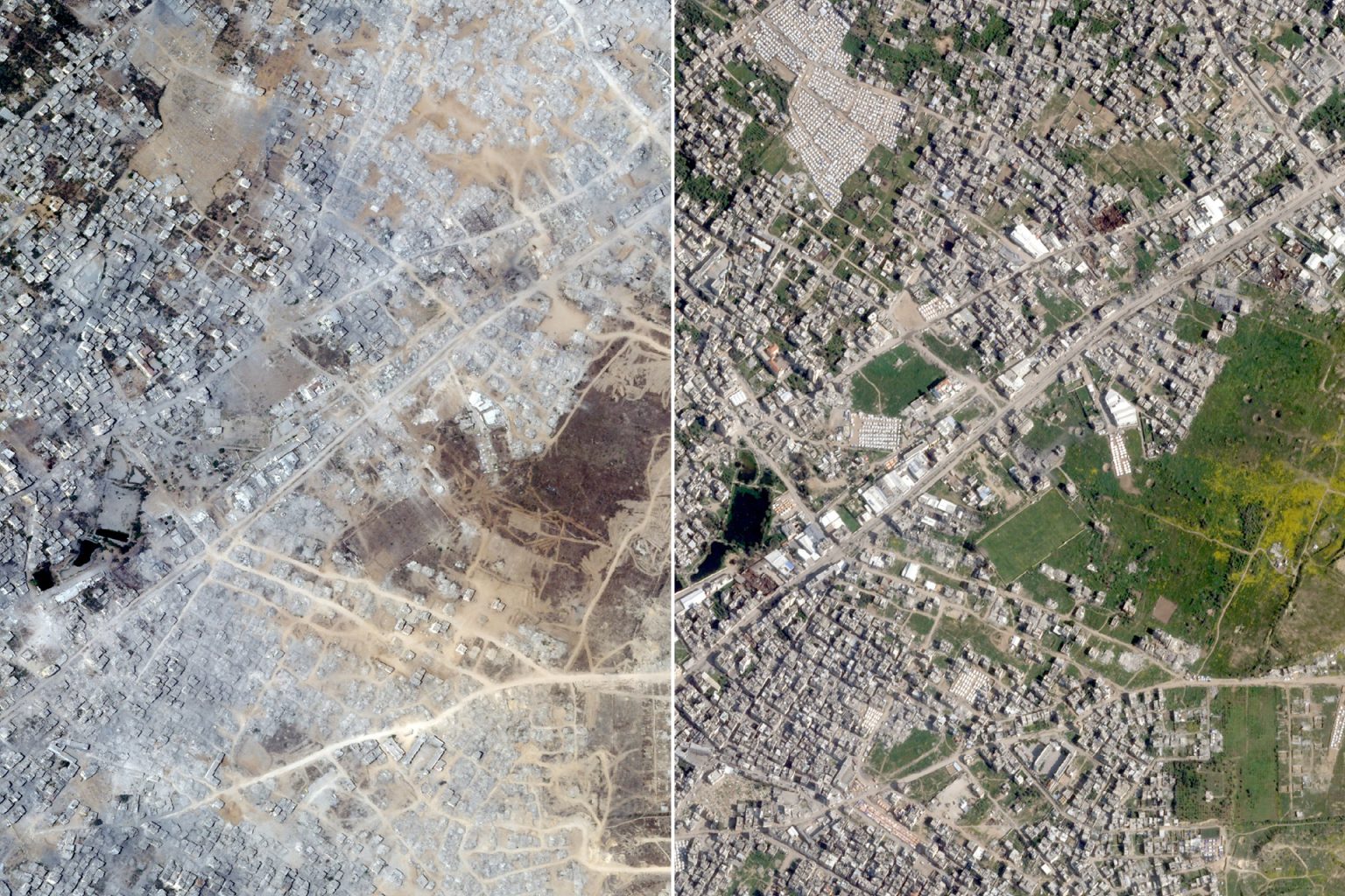 التدمير الممنهج يحيل حيي الشجاعية والتفاح بغزة إلى أطلال