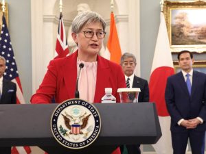 وزيرة خارجية أستراليا: يجب أن تنتهي معاناة وتجويع المدنيين في غزة