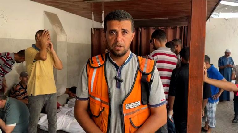 المتحدث باسم الدفاع المدني في غزة، محمود بصل الجزيرة نت