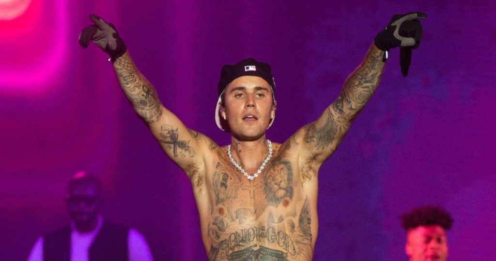 يخدع جاستن بيبر الانتصار طريقه إلى نادي لاس فيجاس قبل إزالته