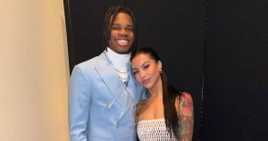 ترافيس هانتر وزوجته لينا لين يرحب سرا بالطفل