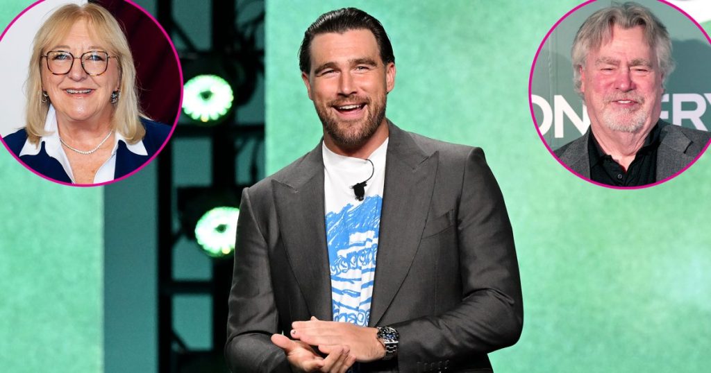 Travis Kelce يزداد صريحًا حول والديه ودونا كيلس: “مجرد نوع من البهجة”