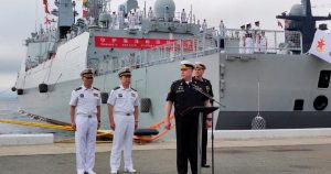 مناورات بحرية روسية صينية في بحر اليابان