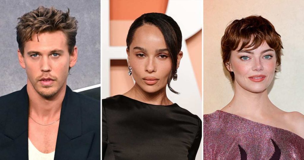 أوستن بتلر يدافع عن زوي كرافيتز من النحل على السجادة الحمراء بعد لحظة الفيروسية مع إيما ستون