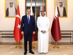 مباحثات قطرية تركية بالدوحة تتناول الوضع في غزة وسوريا