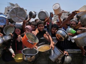 اليونيسيف: واحد من كل 3 أشخاص بغزة يقضي أياما دون طعام