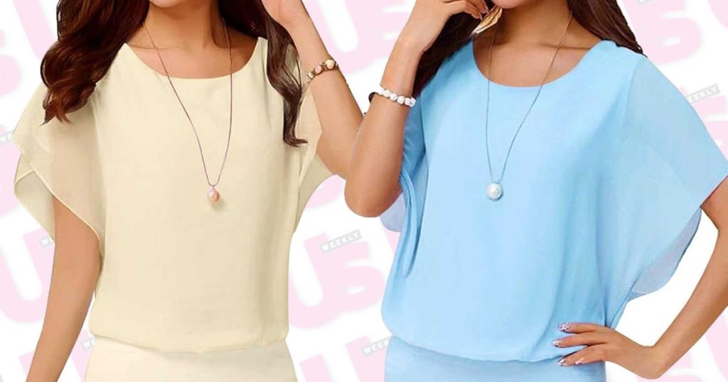 يثني المتسوقون الأمازون هذه بلوزة “مريحة للغاية” التي تتنكر في الأسلحة الكبيرة – الآن 31 ٪ خصم