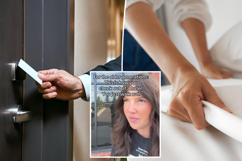 يجادل الأجيال بالطريقة الصحيحة للتحقق من الفندق