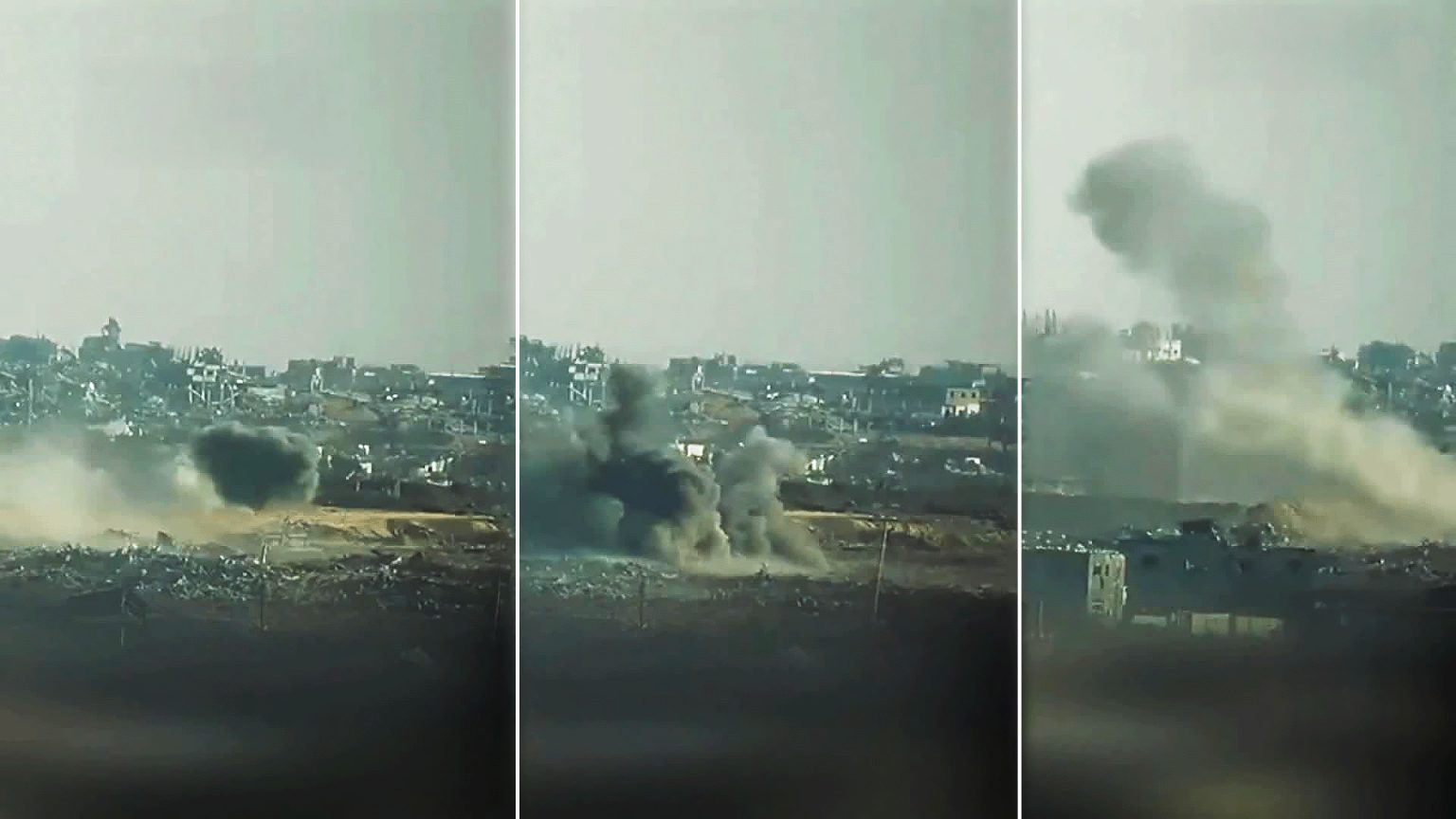 القسام تبث مشاهد تفجير حقل ألغام واستهداف جنود وآليات الاحتلال