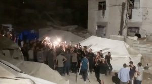 صور أولية لاستهداف خيمة صحفيي الجزيرة بغزة واستشهاد طاقمها