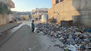 تكدس النفايات في مدينة غزة ينذر بكارثة بيئية وصحية