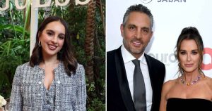 تتفاعل أليكسيا أومانسكي للآباء والأمهات كايل ريتشاردز وموريسيو أومانسكي اشتعلتان في حفل زفافها