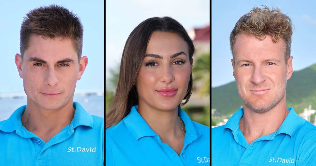 أسفل Deck's Solene يصنع مع Damo قبل النوم مع Kyle قبل “Love Island Games”