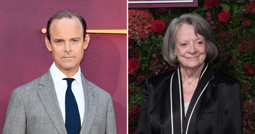 يقول نجم “Downton Abbey” هاري هادن باتون إنه كان “مخيفًا مثل الجحيم” مع ماجي سميث (حصري)