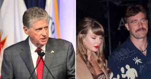 حاكم رود آيلاند دان ماكي يرفع ولايته لحضور حفل زفاف تايلور سويفت وترافيس كيلس