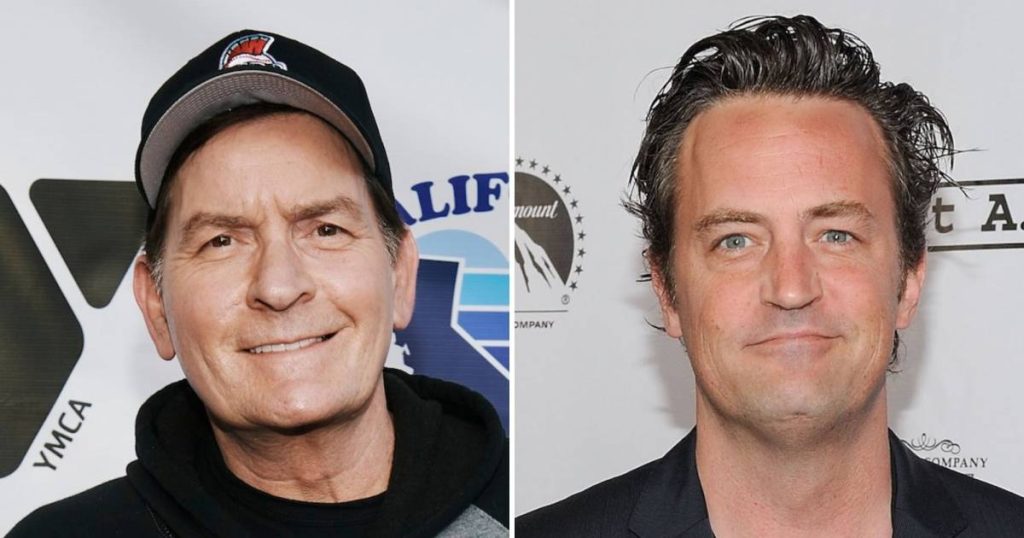 يدعي تشارلي شين أنه يمكن أن يخبر ماثيو بيري “لم يكن رصينًا” أثناء جولة كتابه: “شعرت بالسوء”