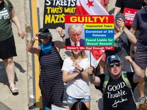 تظاهرات حاشدة في واشنطن ضد نشر ترامب الحرس الوطني