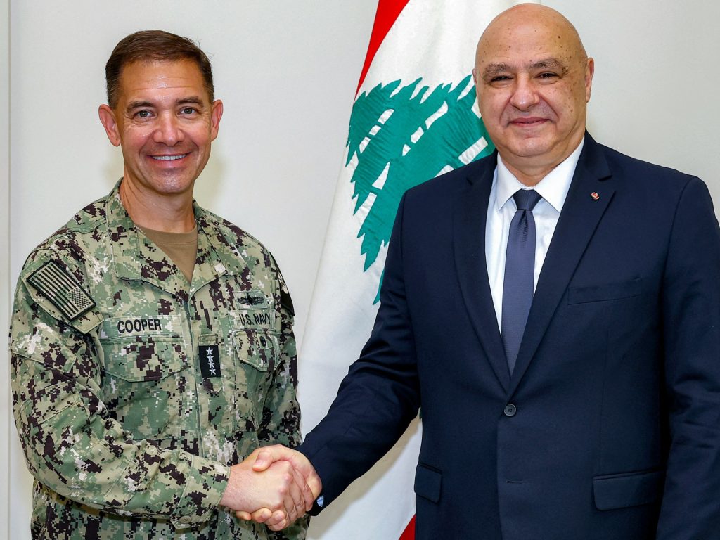 عون يدعو واشنطن للضغط على إسرائيل للانسحاب من الأراضي اللبنانية