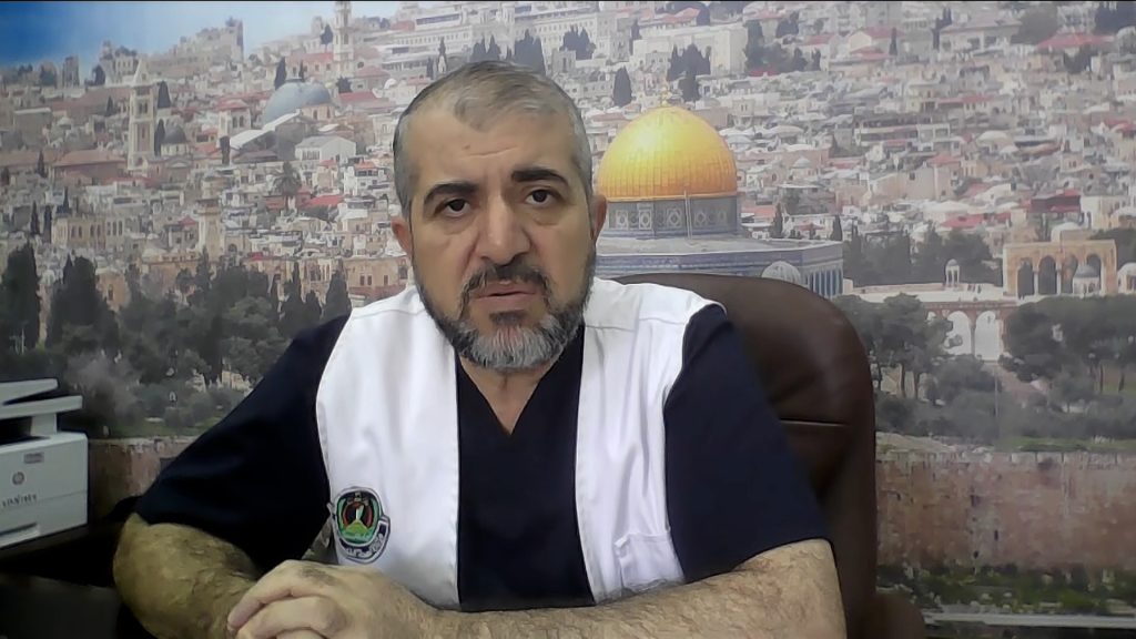 البرش: لن نغادر مستشفيات مدينة غزة ونترك المرضى