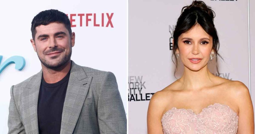 Zac Efron و Nina Dobrev كلها تبتسم في صور فليرتي أثناء إجازتها مع الأصدقاء في إيطاليا