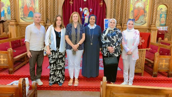 محافظ بني سويف يتلقى تقريرًا حول استعدادات تسويق مسار العائلة المقدسة