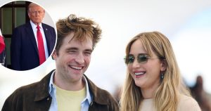 سألت جنيفر لورانس روبرت باتينسون عن تصريحات الرئيس ترامب بشأن انفصال كريستين ستيوارت